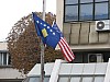Prizren_Kosovo_USA_flags